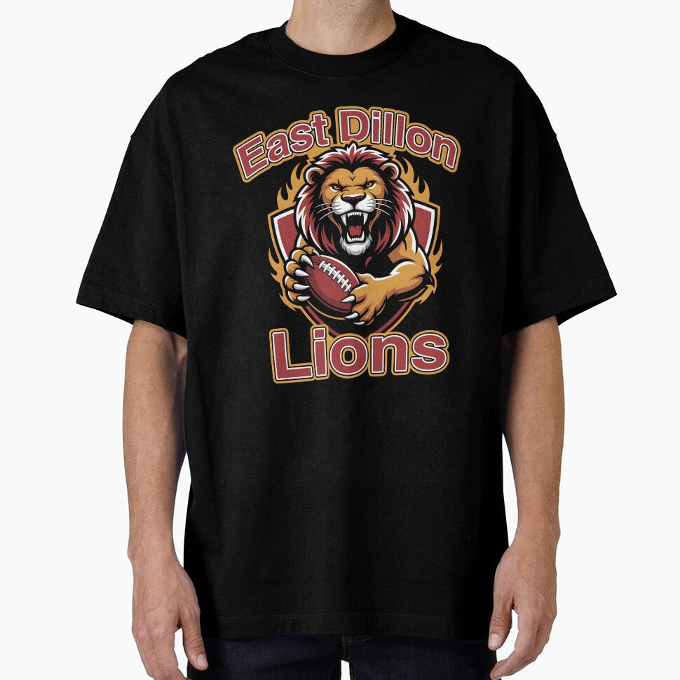 East Dillon Lions Team Design – A Powerful Sports Logo by Liva Art
