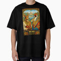 Uttar Pradesh T-Shirt | Heritage Swamp Deer (Barasingha) & Sarus Crane Art | IndianStateChronicles by freezed-frames