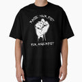 Raise Your Fist (White) by P3DROCARNITAS