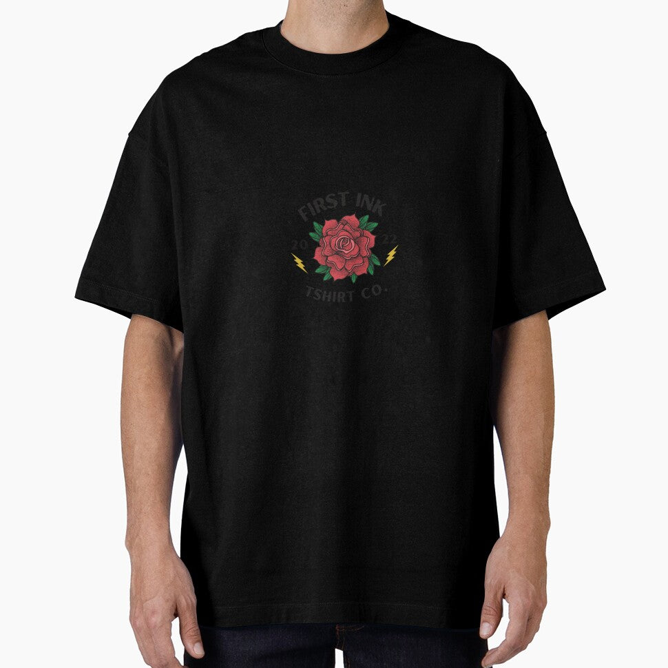 Rose tattoo by FIRSTINK