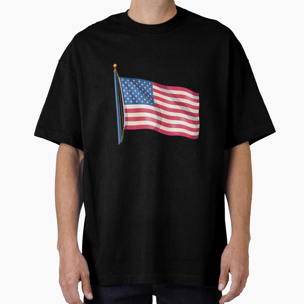 Classic American Flag – Patriotic USA Graphic Design by artedigital99