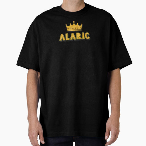 Alaric Personalized Name With Crown - Cool & Funny Custom Gift for Men and Boys by Oussinc