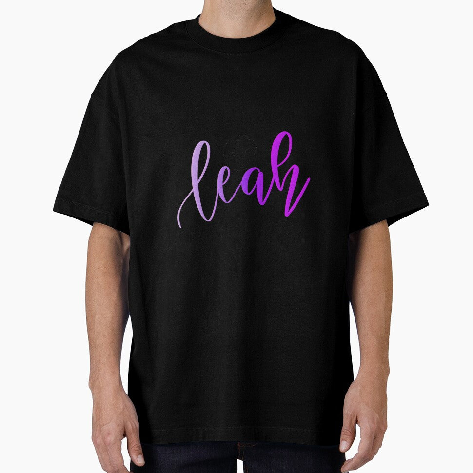 Leah In Calligraphy With Soccer Ball by You2CartoonShop