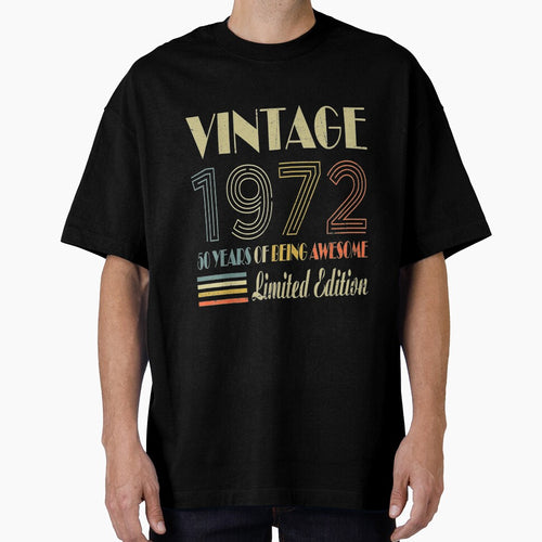 50 Year Old Gifts Vintage 1972 by EddyAbramm