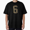 Army Camouflage Number 6 - Sports Numbers by NECHSTORE