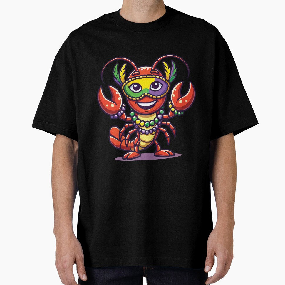 Mardi Gras Lobster Mask Beads Fun by LuminOrb