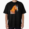 Sunset Horse Watercolor T-Shirt Design by AuraMotivate