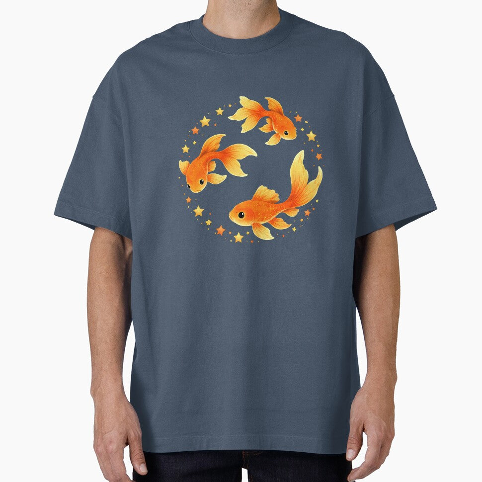 Goldfish Shirt – Star Aesthetic Y2K Grunge Vintage Retro Tee by Roya Studio