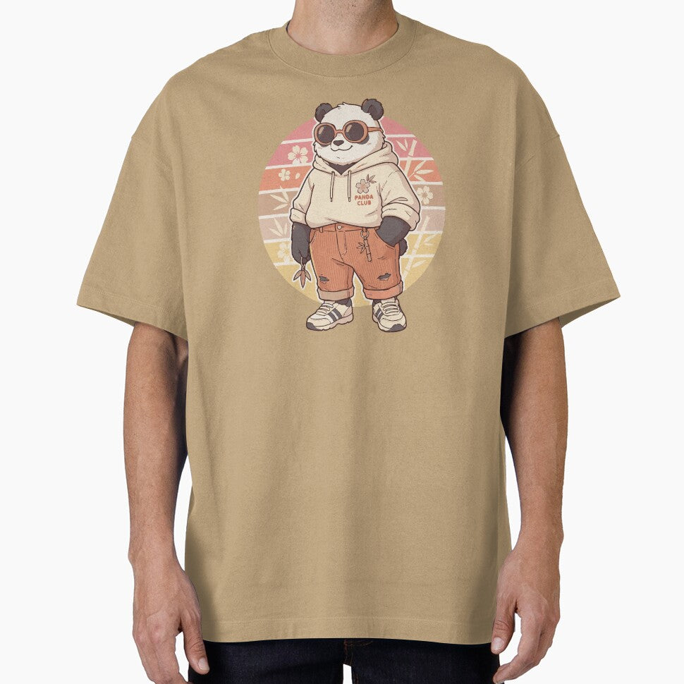 Retro Anime Style Panda by Lau's Studio