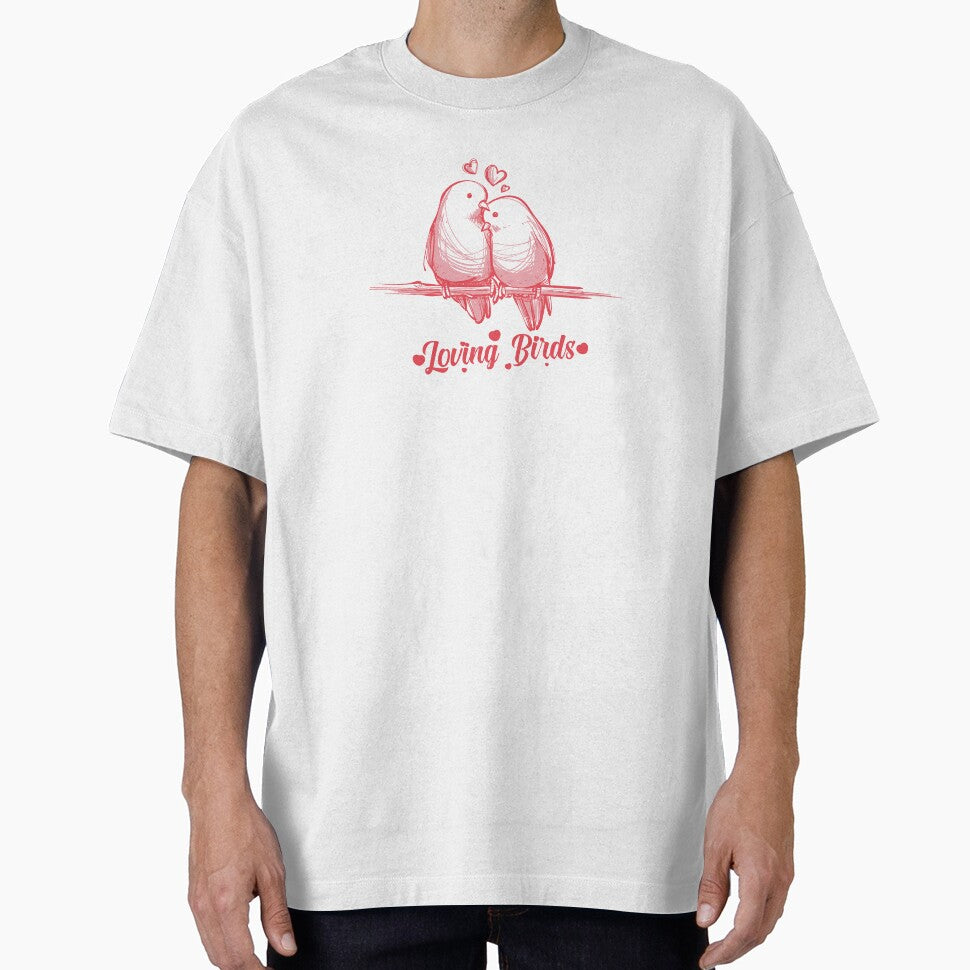 loving birds | love birds | happy birds | couple birds design art by tshirtsdesign9