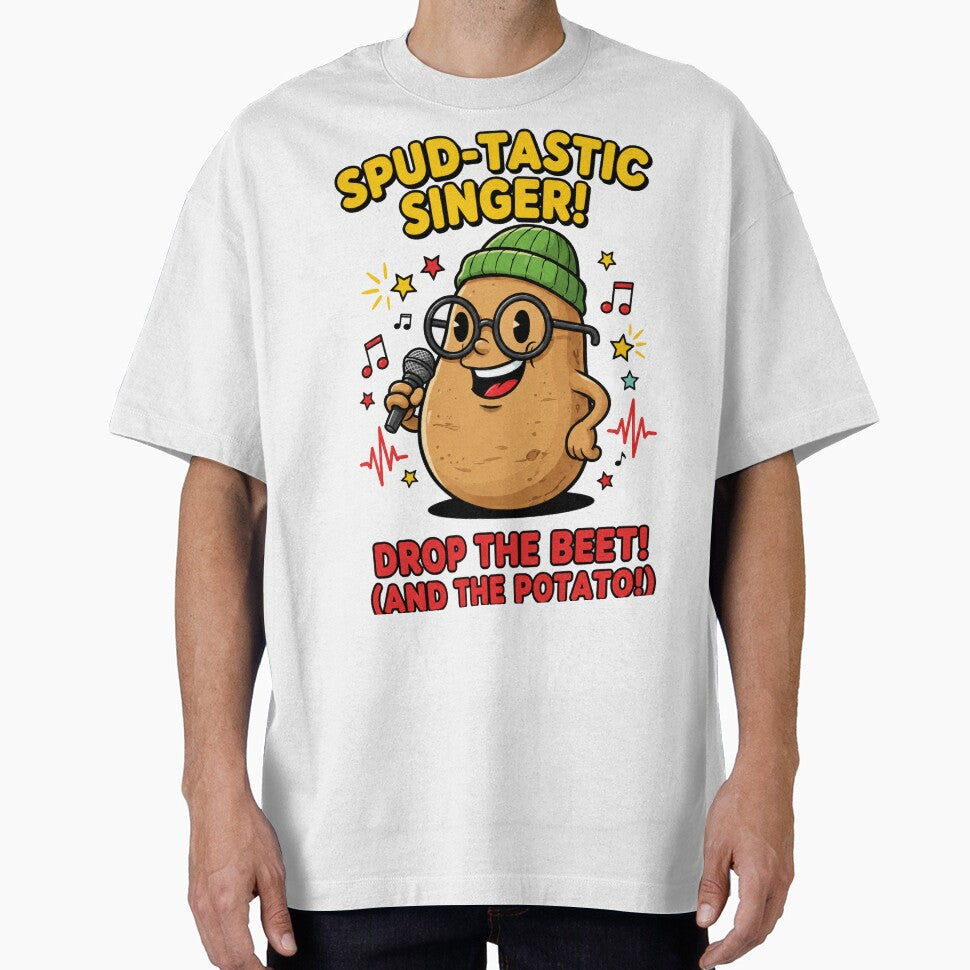 Spud-tastic Singer | Funny Event Host, Singer & Freelance Entertainer Potato by Purrfect Harmony Gifts