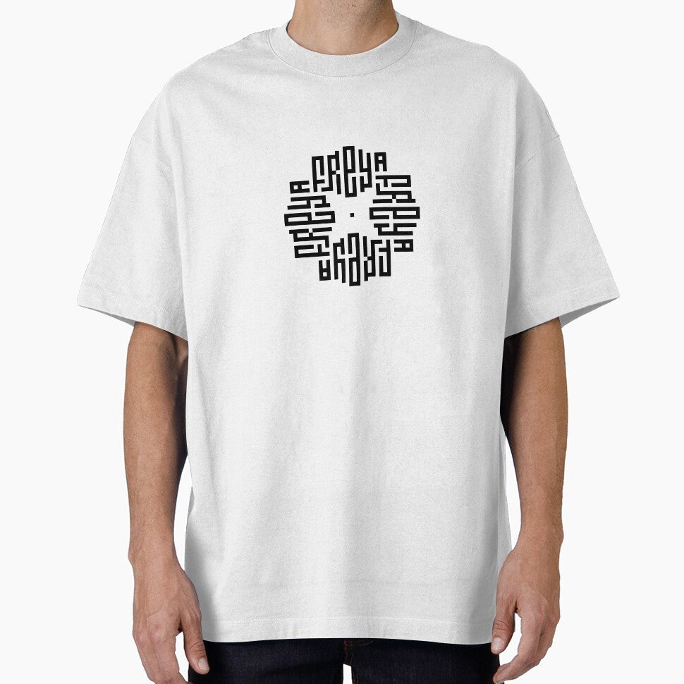 FREYA | Black  | Modern Geometric Kufi Calligraphy | From Name to Art by FOR YOUR NAME