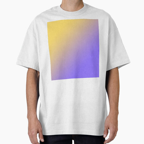 Aesthetic Sunrise Gradient - Soft Beige, Lavender Purple & Golden Yellow by Kodexstore