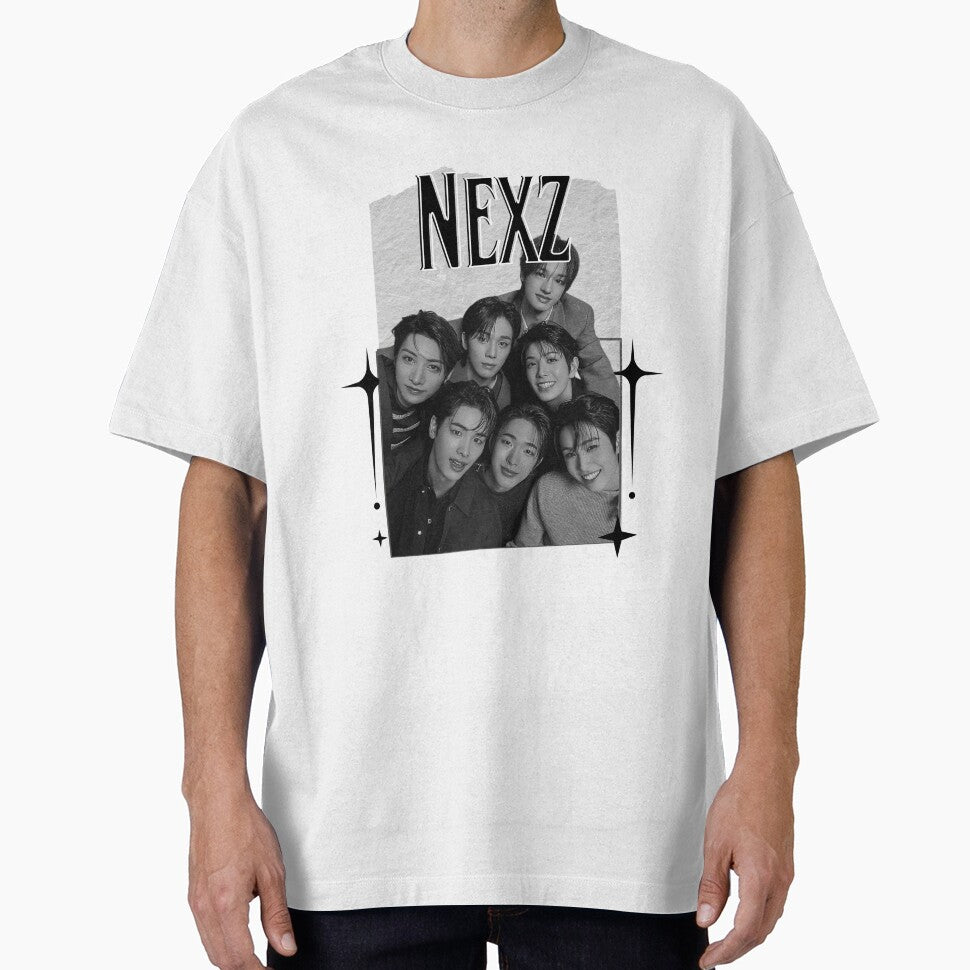 NEX Seven Member K-Pop Boy Group Portrait Korean Japanese boy band by HELL0WBELLO