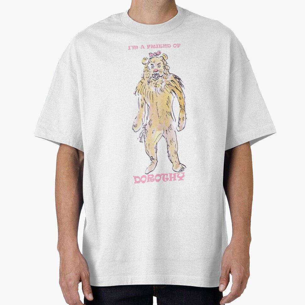 Wizard of Oz lion friend of Dorthy by Inky Fingers Illustrations