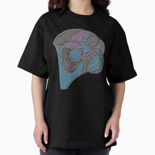 Abstract Snow Cone dark colorful geometric abstract design by SmashingDeals