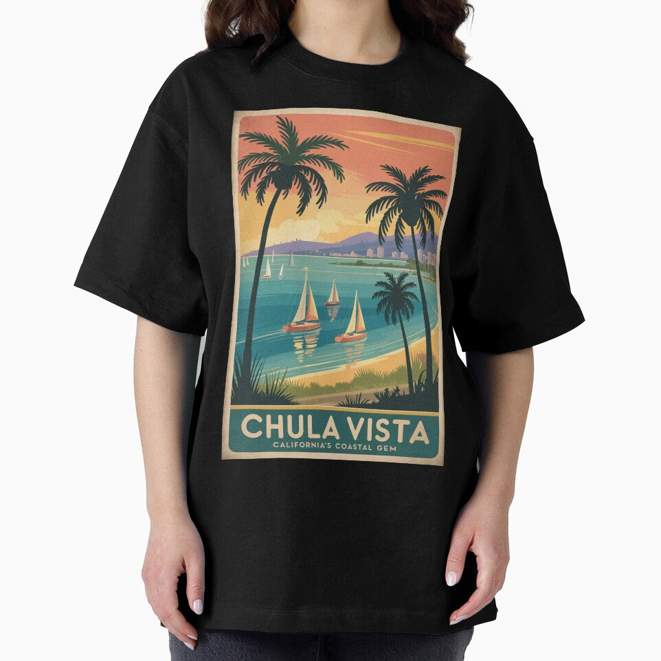 Chula Vista Vintage Travel Poster by TravelerRat
