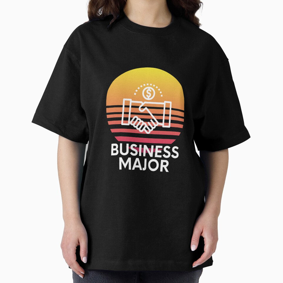 Business Major Colorful Sunset College Student Graphic by EllConApparel