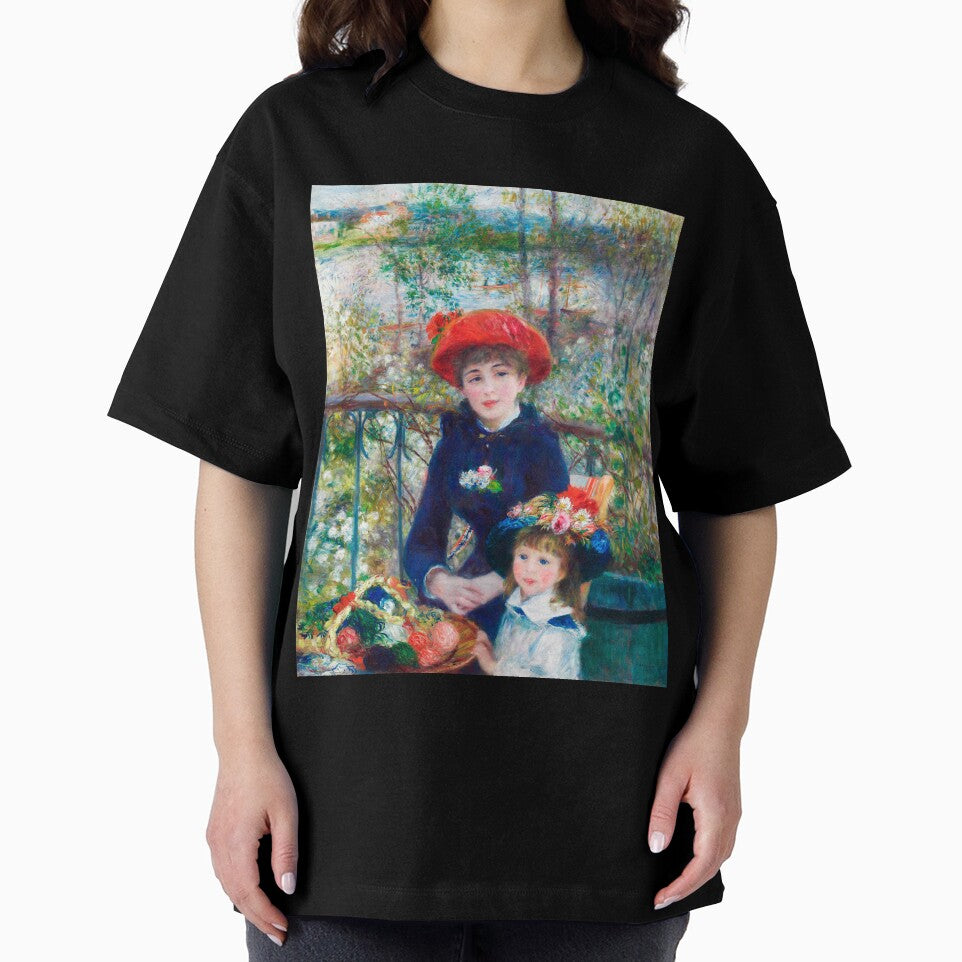 Two Sisters on the Terrace, Pierre-Auguste Renoir. by Jaydee001