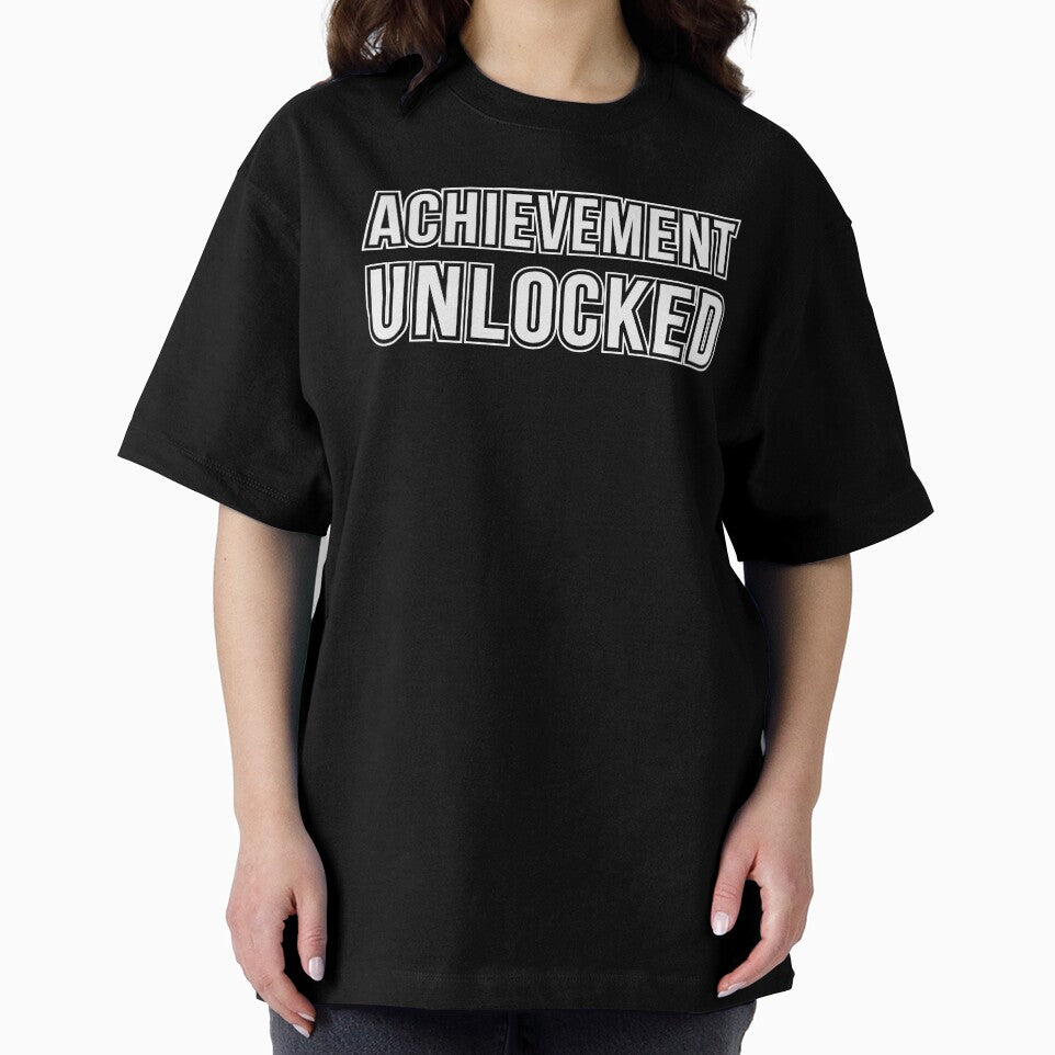 Achievement Unlocked – Bold Gamer Typography by MoonSoul Studio