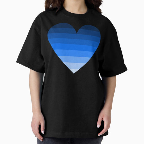 Aesthetic Blue Gradient Pattern by quinellie