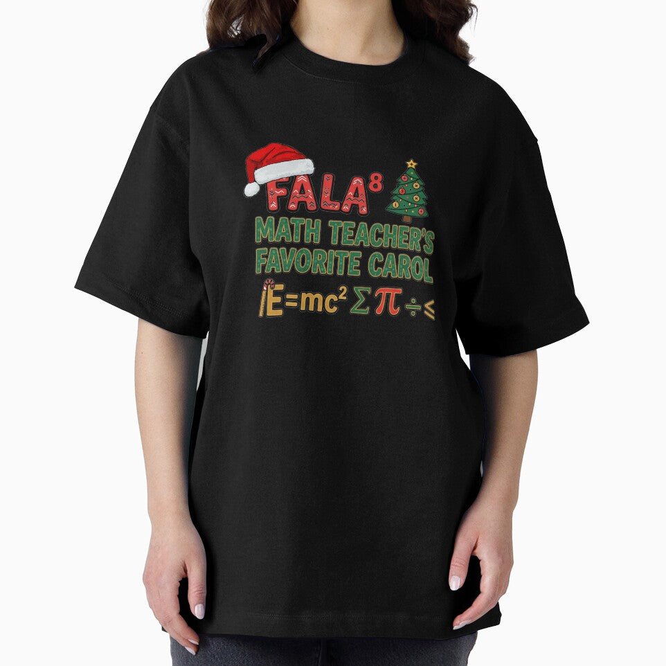 festive math humor fa la math teacher design by ArtDesignTp