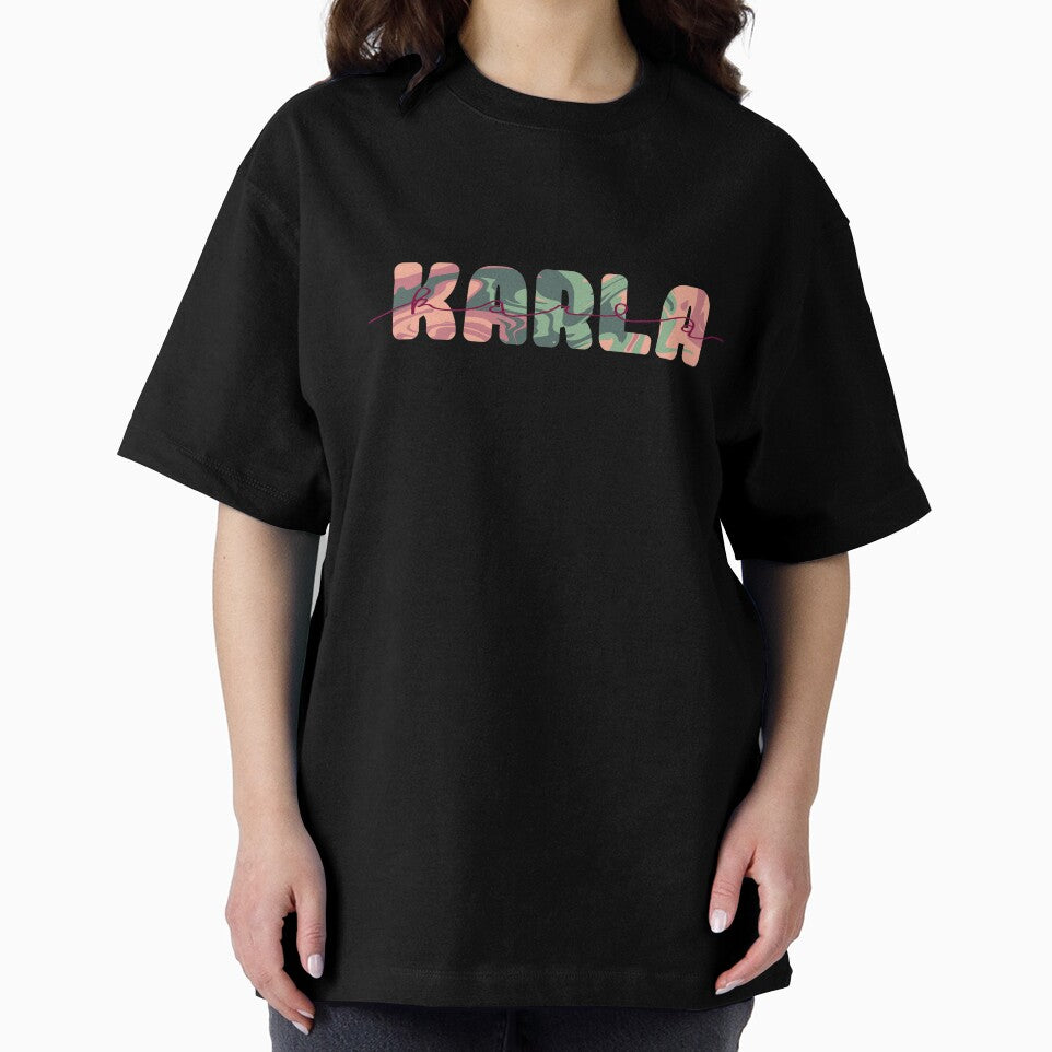 Karla Custom Name With Cursive by EuropaPrints