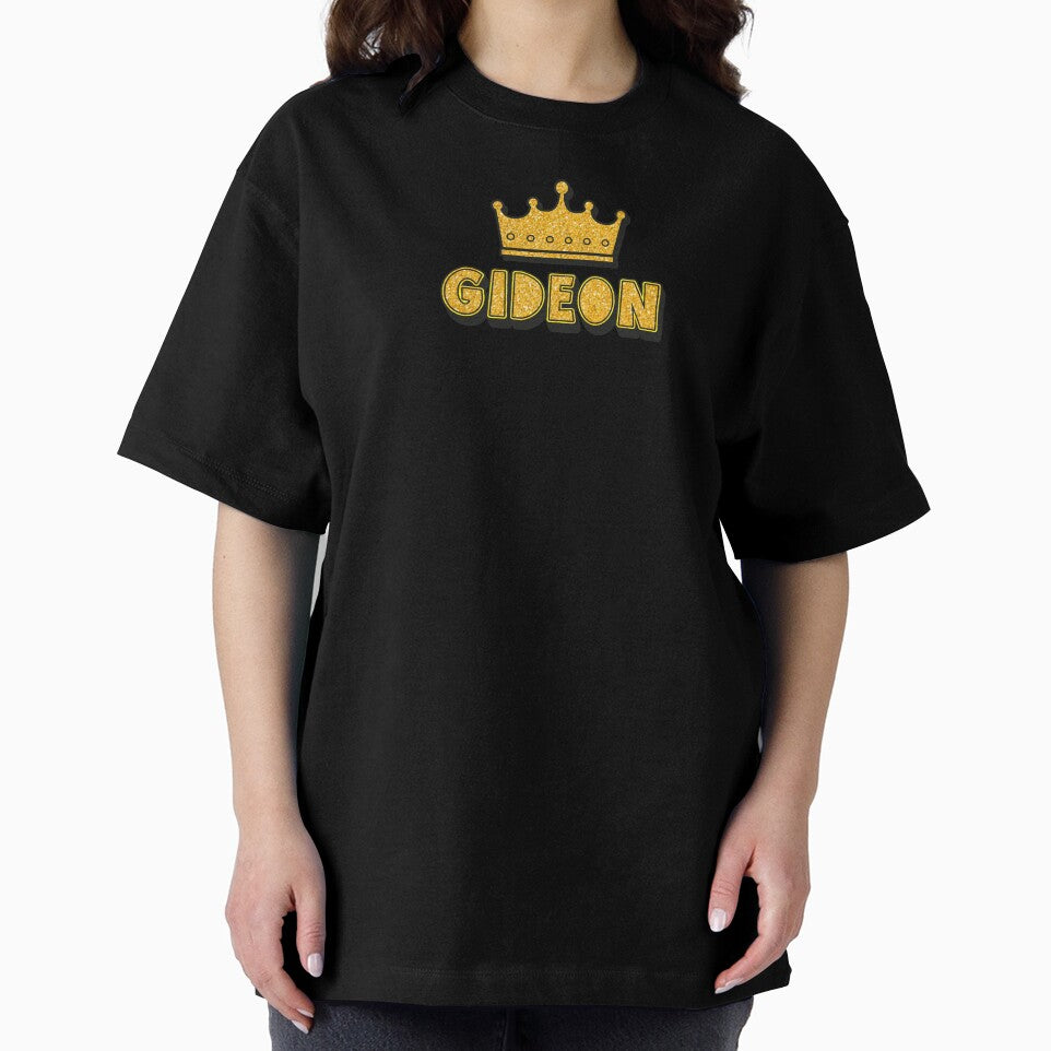 Gideon Personalized Name With Crown - Cool & Funny Custom Gift for Men and Boys by Oussinc