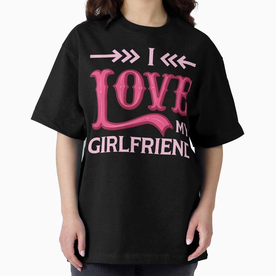 Lettering Typography Design I Love My Girlfriend by FemmePod