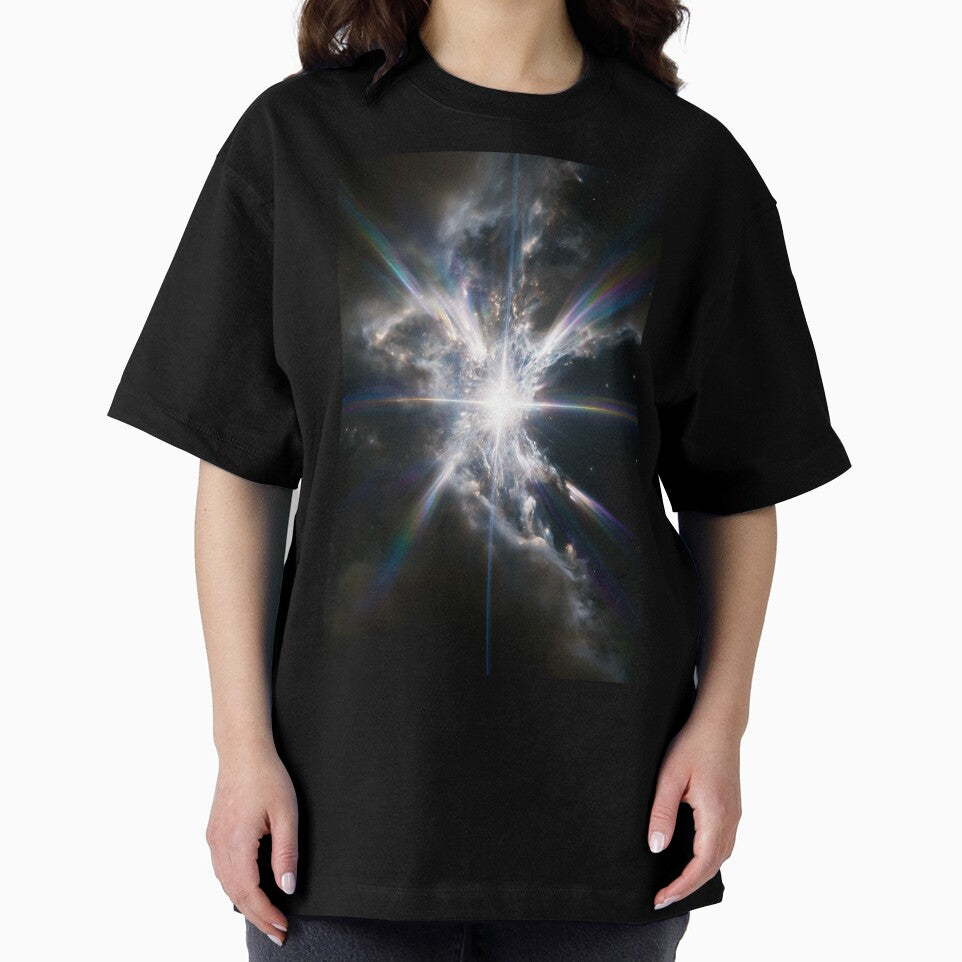 Rogue Star Explosion Cosmic Light Space Supernova Sci fi Art for Mens by lematworks