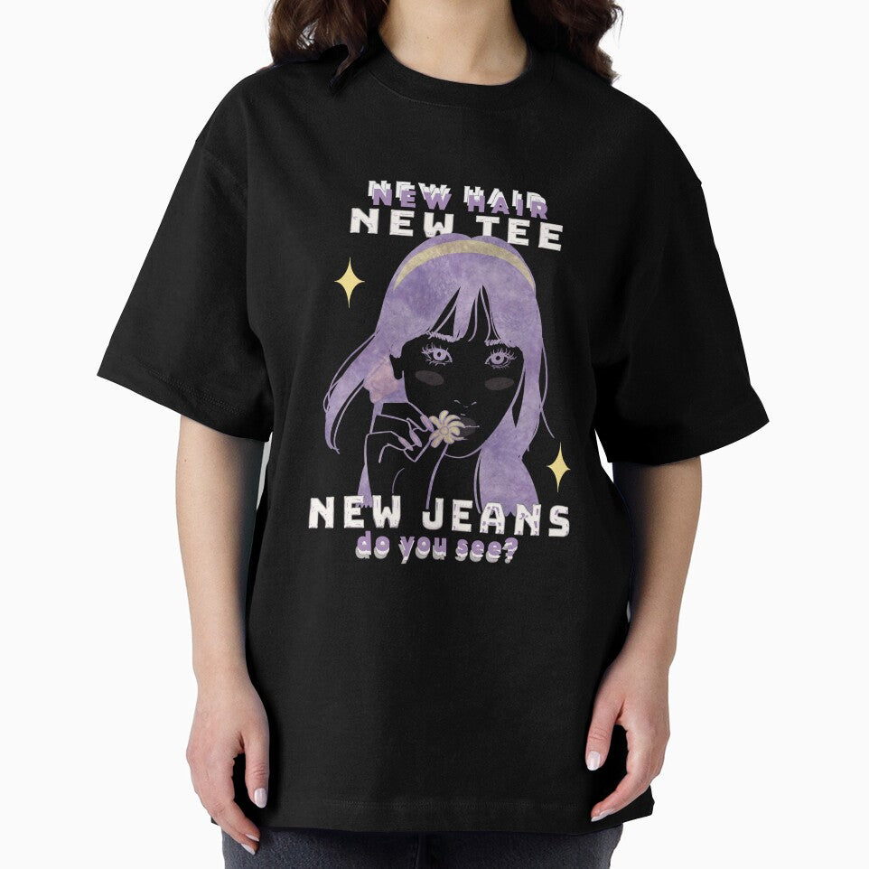 New Hair, New Tee, New Jeans, do you see? by hibuttery