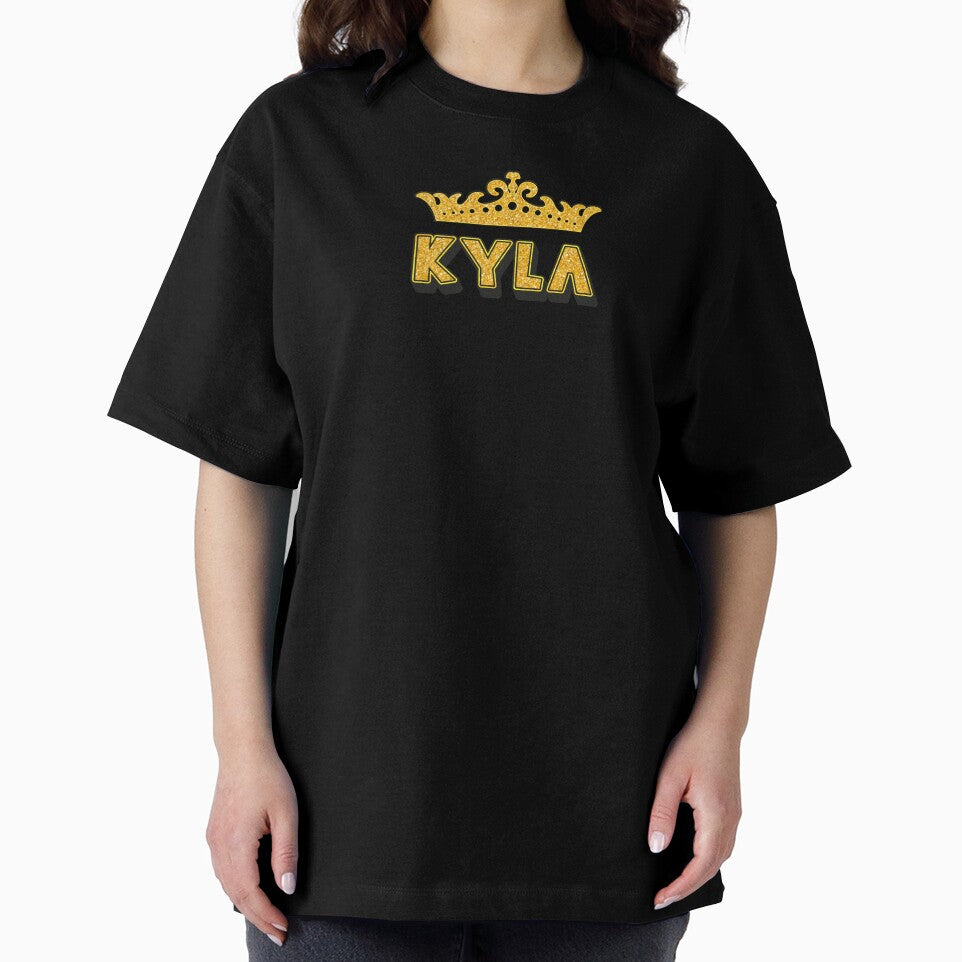 Kyla Personalized Funny Custom Name Crown Design by Watsonarts