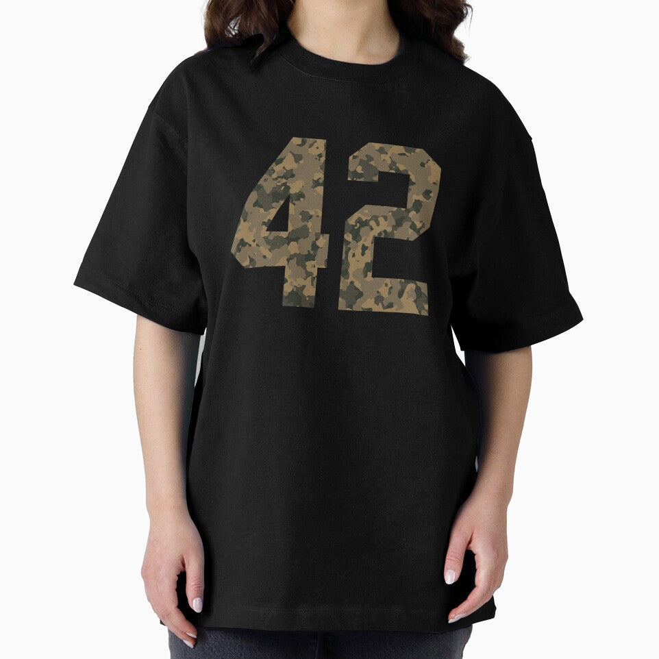 Army Camouflage Number 42 - Sports Numbers by NECHSTORE