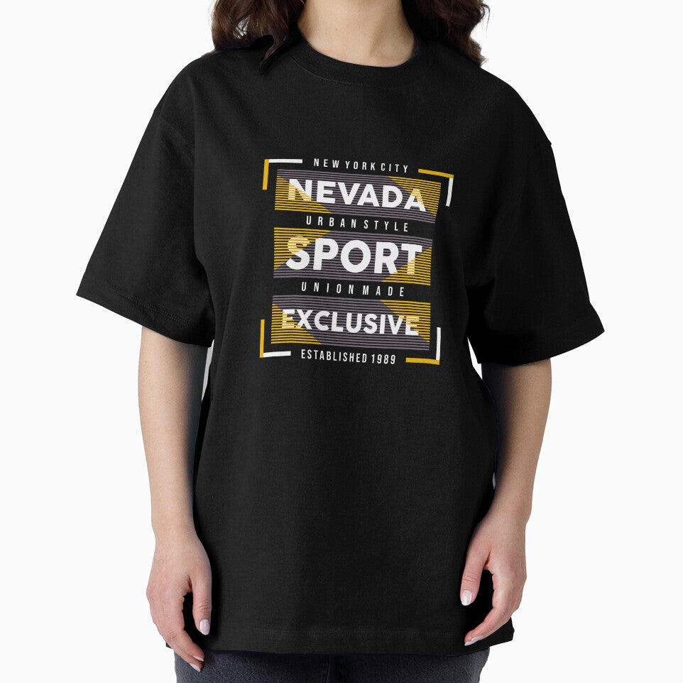 Nevada Sport Exclusive 3rd Bare typographic style by kiloorartclub