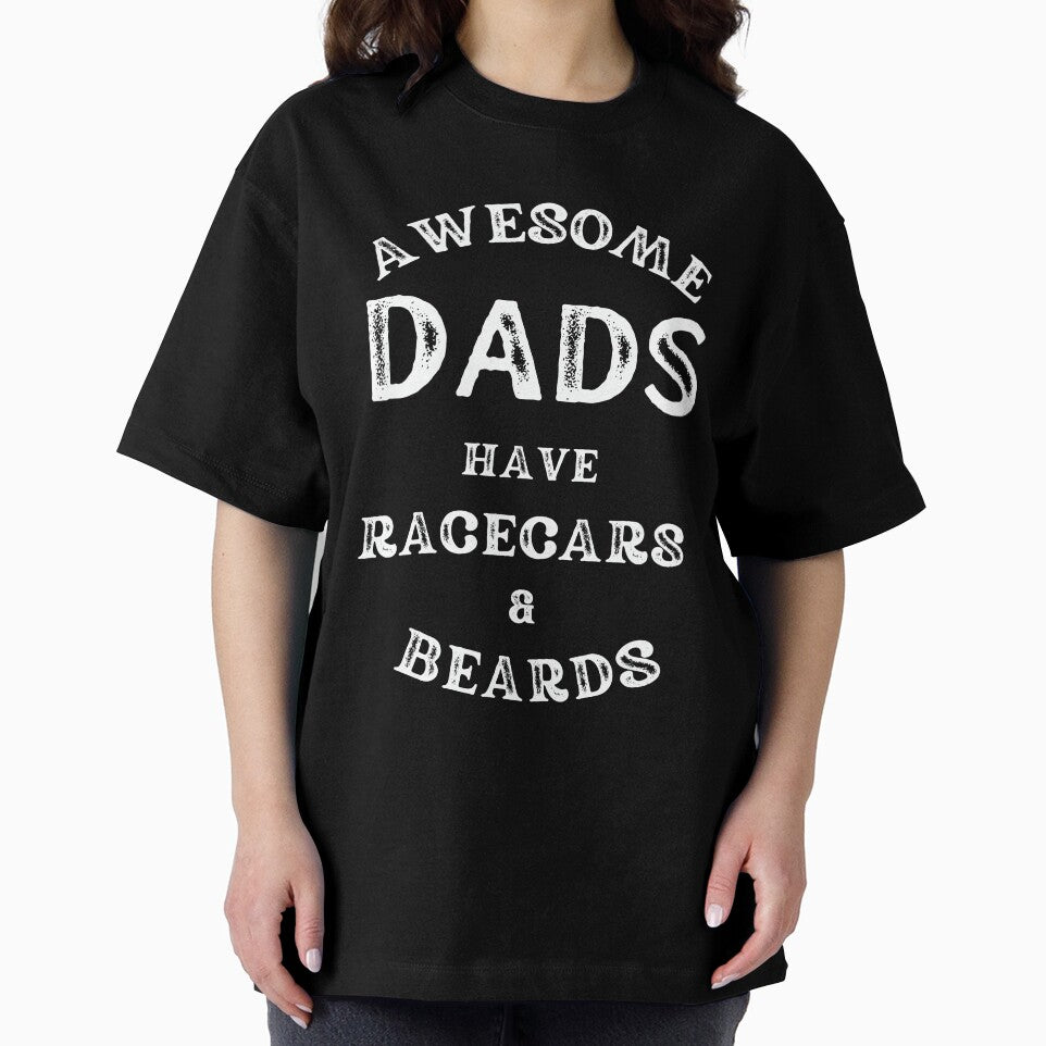 Awesome Dad, Racecars & Beards Father's Day by Sweet-A-Dsignz