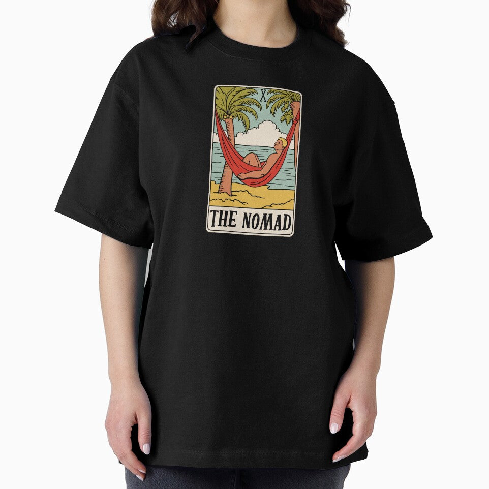 The Nomad - Digital Nomad WFH Tarot Card by isstgeschichte