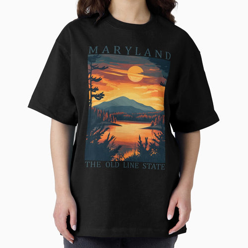 20 Maryland Travel Poster by Lucy Goosy Art