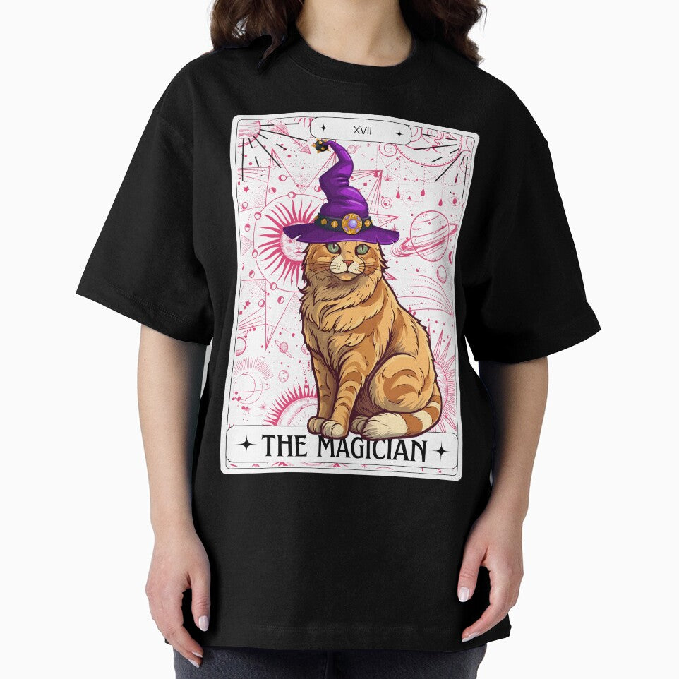 Tarot Card Orange Cat The Magician by BettySpicer