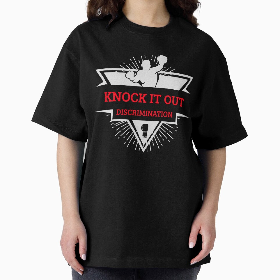 Knock out discrimination. Fight inequality. Stronger together. by PaperDreamPod
