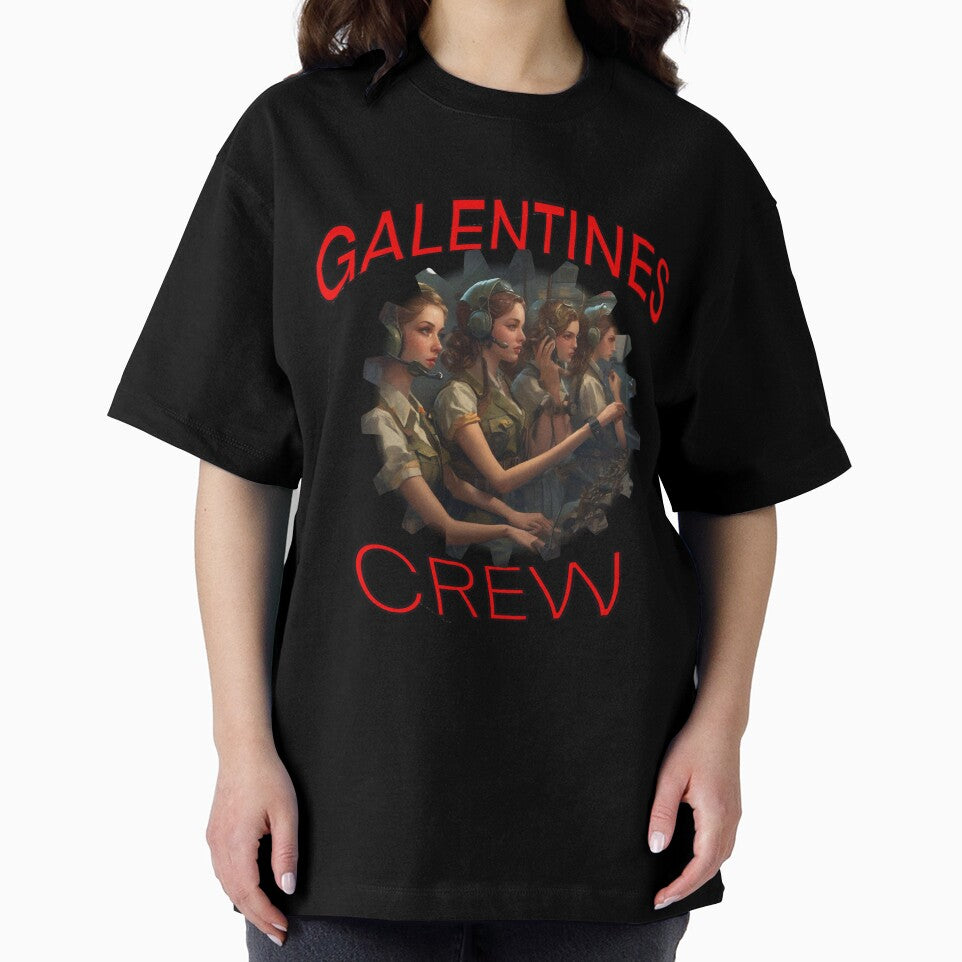 Cool American Girls Galentines crew on submarine on Galentines day and Galentines party, gift idea for Galentines day by sailorsam1805