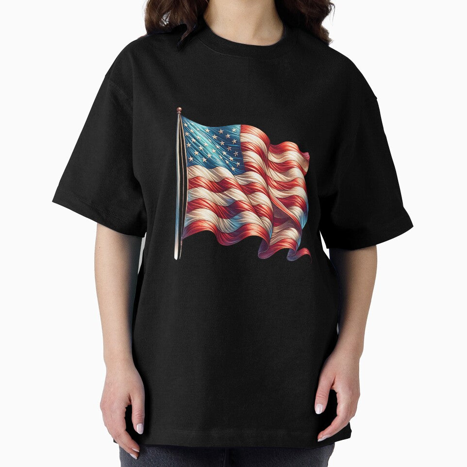 Patriotic American Flag – USA Pride Graphic Design by artedigital99