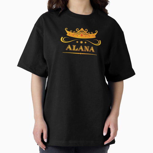 Alana Personalized Name With Crown - Cool & Custom Gift for Girls, Teens by Oussinc