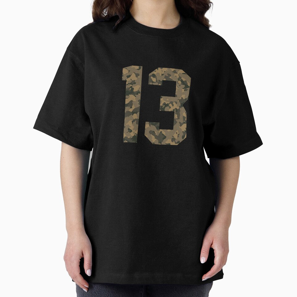 Army Camouflage Number 13 - Sports Numbers by NECHSTORE