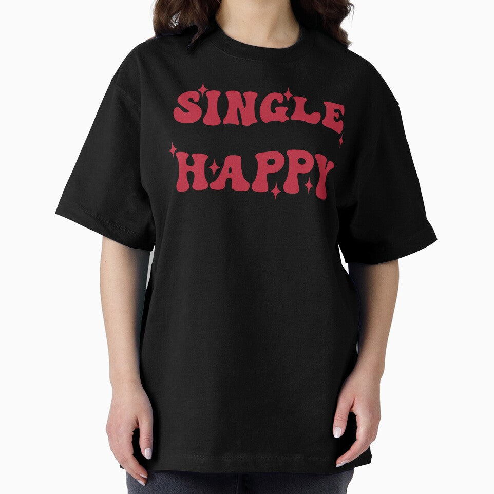 SINGLE AND HAPPY FUNNY VALENTINE'S GIFTS by anajamelek