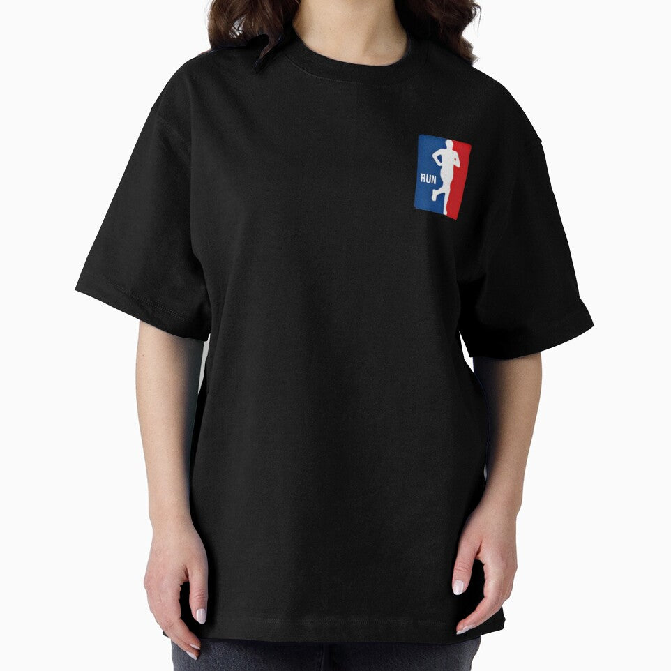 Run Silhouette – Basketball Logo Style Runner Graphic by The Masked Designer