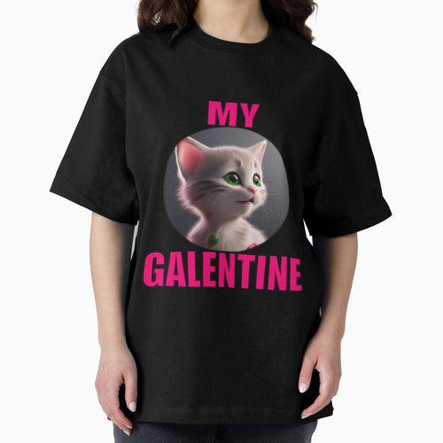 A Super Cute kitten on Galentines day and Galentines party, gift idea for Galentines day by sailorsam1805