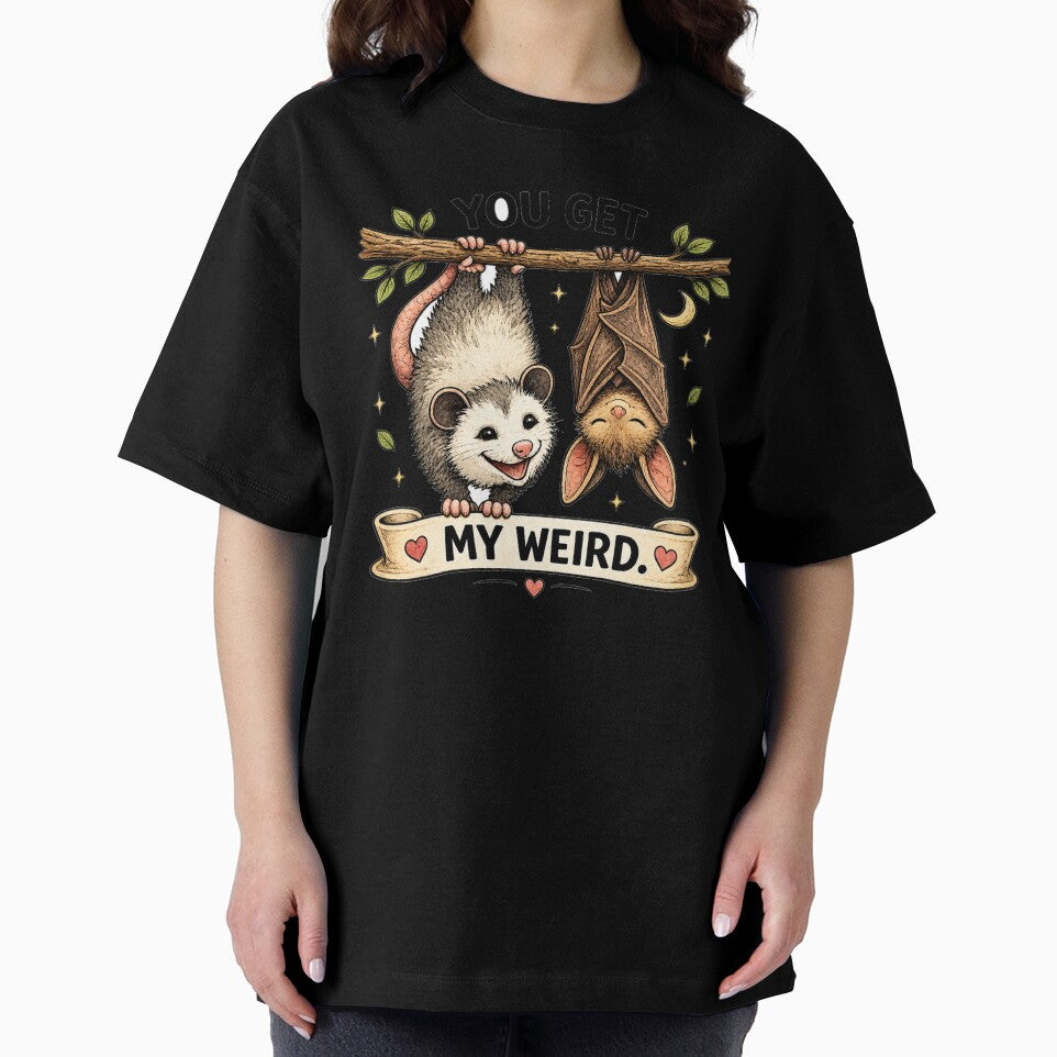 Funny Best Friend Gift Possum Bat Weird Friendship by Gentlestate