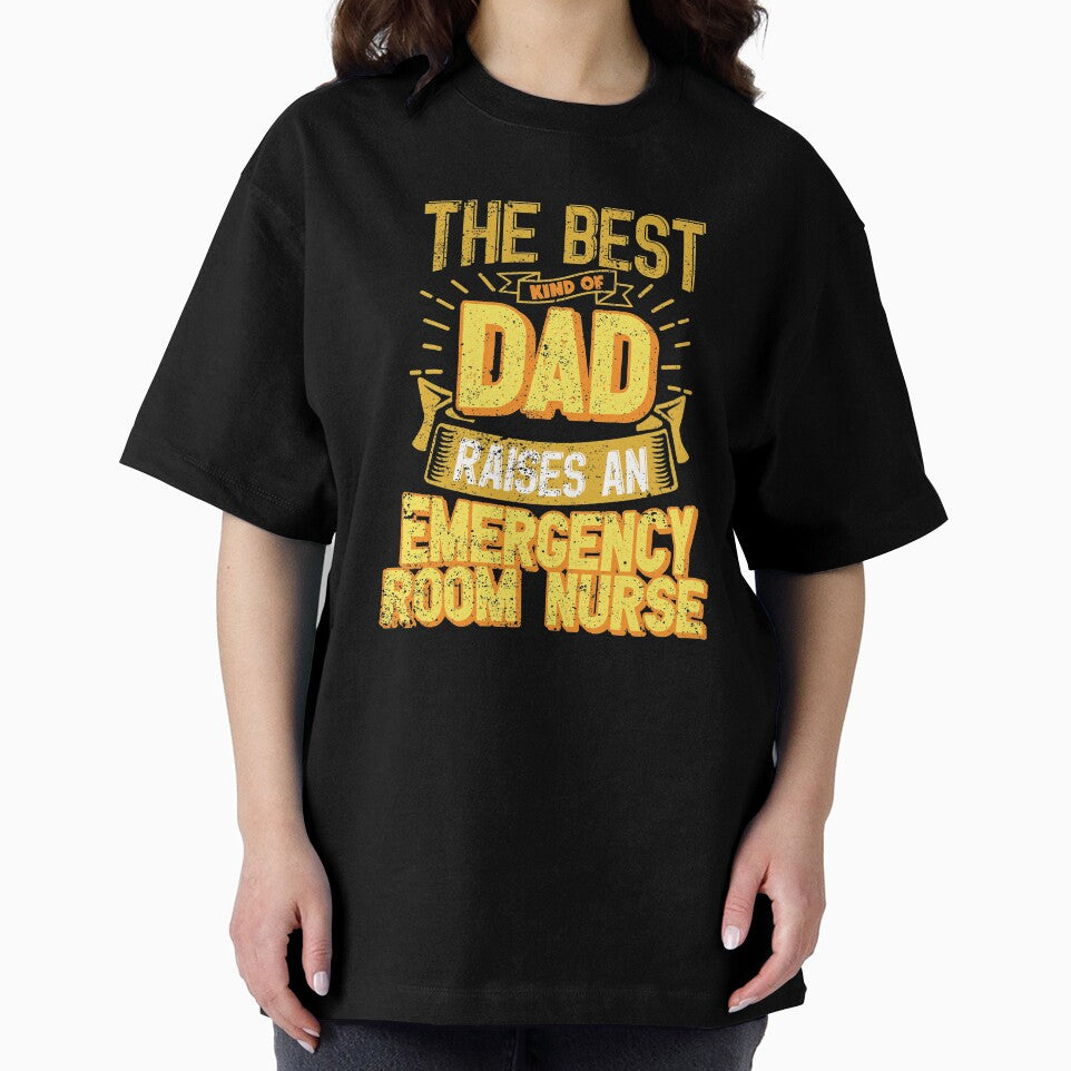 This Great Gifts For Dad From Daughter - The Best Kind Of Dad Raises an Emergency Room Nurse - Unique gift for him your Father or Husband by Orange Pieces