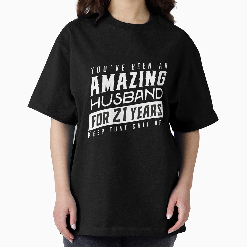 You’ve Been An Amazing Husband for 21 Years Keep That Shit Up, Wedding Anniversary Gift, Funny Anniversary Gift For Husband, Anniversary Gift For Husband by Orange Pieces
