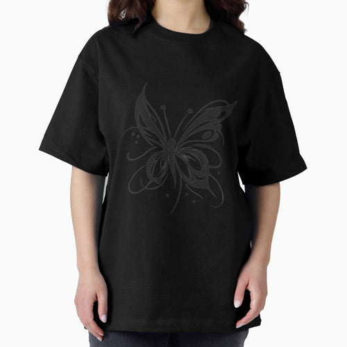 Aesthetic line art butterfly by BeNazzArt